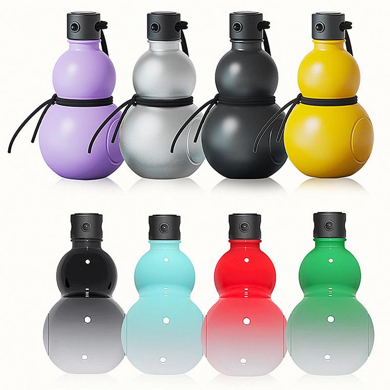 Gourd Sports Travel Water Bottle for Gym,Chinese Retro Inspired, 900ml Durable Gourd Style Bottles