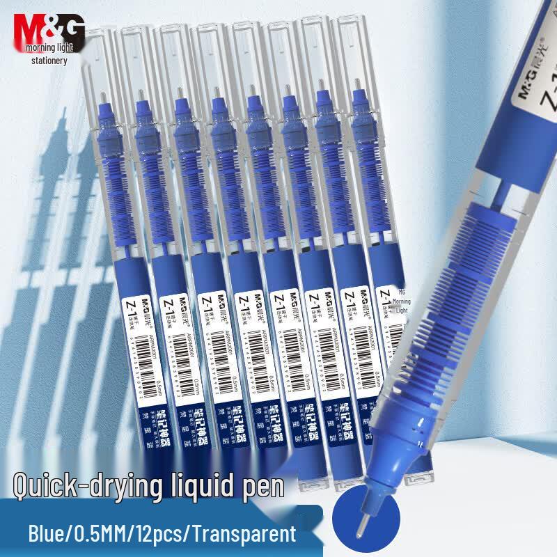 M&G Direct Liquid Quick-Dry Rollerball Pen 0.5mm Full Needle Tip
