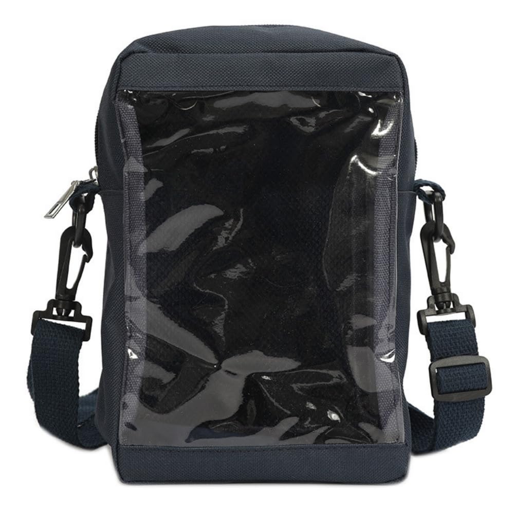 [ideastore] Oshikatsu Shoulder Bag, Small, with Button Badge Window, Black