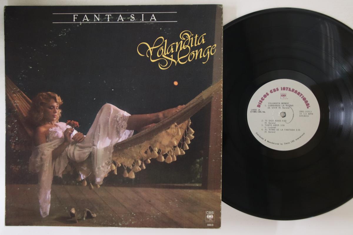 

LP Record YOLANDITA MONGE - Fantasia DHL10313 CBS 1980 US Latin Used