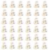36Pcs Gold Heart Keychain Bottle Opener Wedding Valentine Gift Party Favor Souvenir