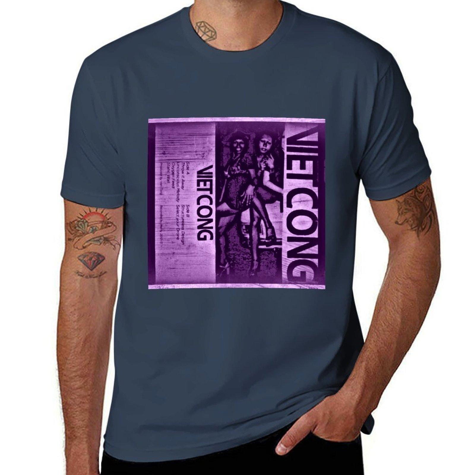 Viet Cong Does The Preoccupations Tshirt Fashion Letter Print Tshirt S