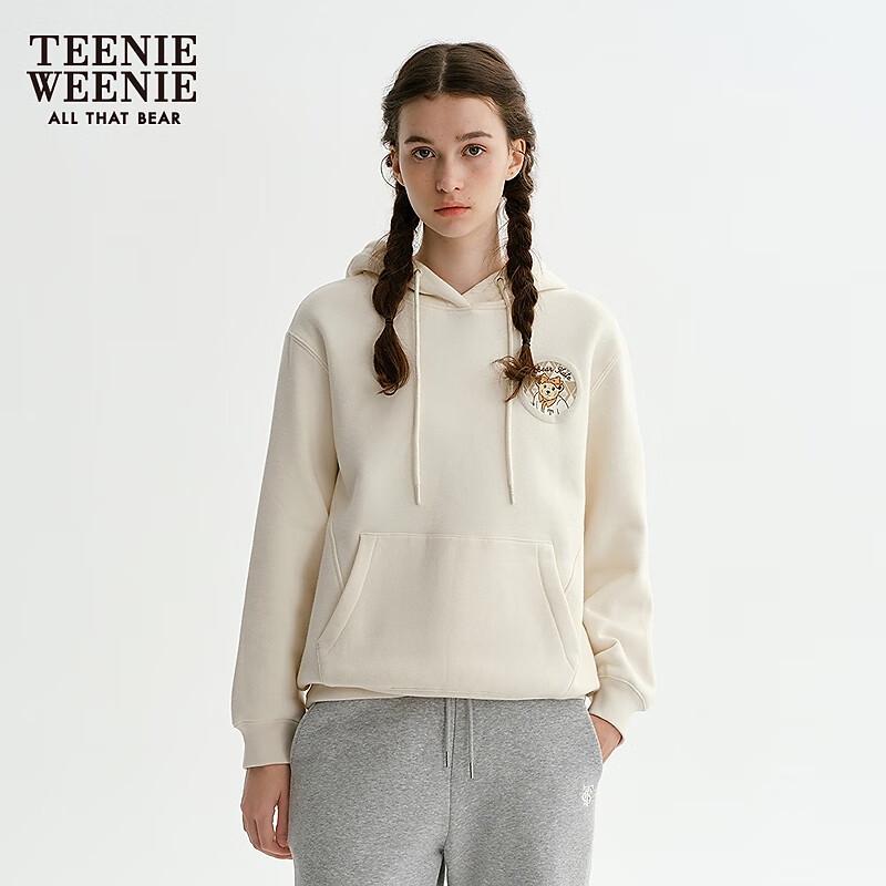 

Teenie Weenie Women s Little Bear Plush Hooded Sweatshirt M