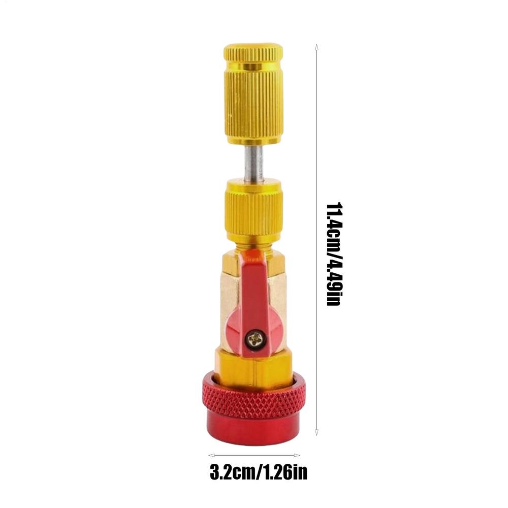 Valve Core Removal Tool Air Conditioner Valve Stem Core Remover Tool Automotive Accessories Gadget Repair Kit For Vehicle System