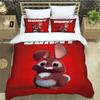 Set Biancheria da Letto 3D Ferdinand Set Letto Stampato Con Federa Copripiumino Morbido Matrimoniale King Size Biancheria per la Casa Lusso Regalo di Compleanno
