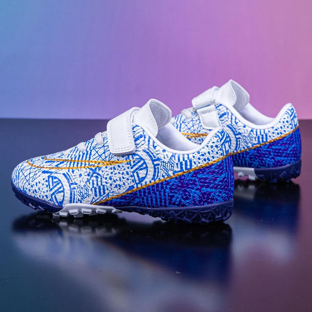 Children Football Shoes Grass Society Indoor Training Original Boy Girl Soccer Shoes Cleats Non Slip Kids Football Field Boots