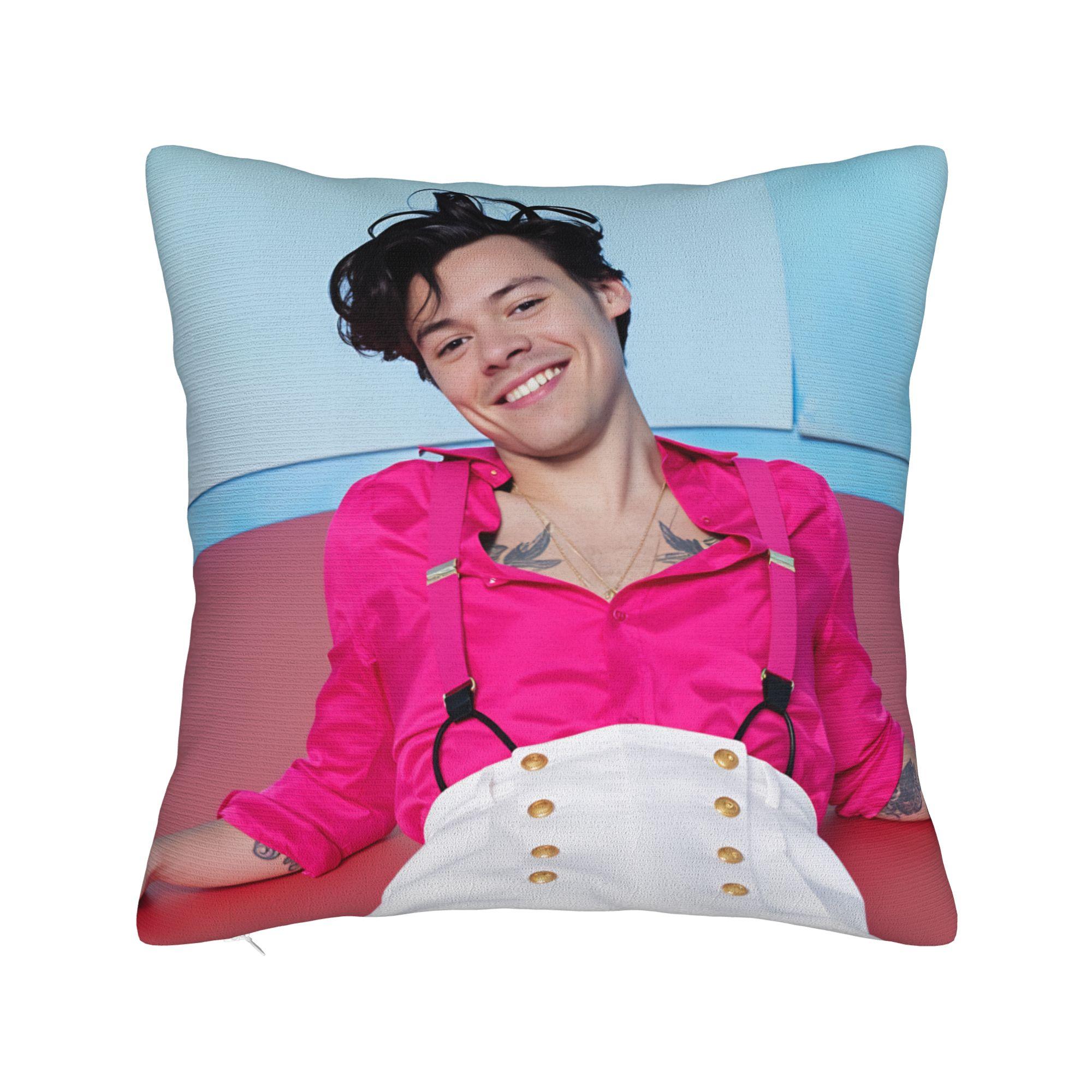 

Singer H-Harrys S-Styles Pillow Case Fashion Pillow Cover Print Pillowcases For Wedding Party Home Decor 20x20Inch