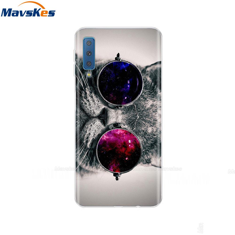 Silicone Cover For Samsung Galaxy A7 2018 Case A750 A750F Case 6.0' TPU Phone case For Samsung A 7 2018 750 750F Fundas Coque
