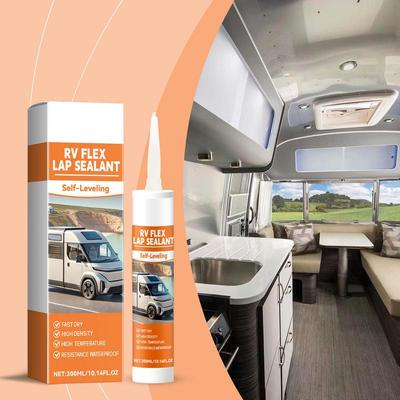 RV Roof Sealer RV Caulking Sealant Caulking Agent RV Maintenance Sealant RV Repair Lap Sealer For Body Fast Curing