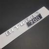 ABS BITURBO 700 800 900 Logo Side Fender Trunk Body Badge Emblem Decals Sticker For Benz Brabus G Class G700 G800 G900 W463 OJ1