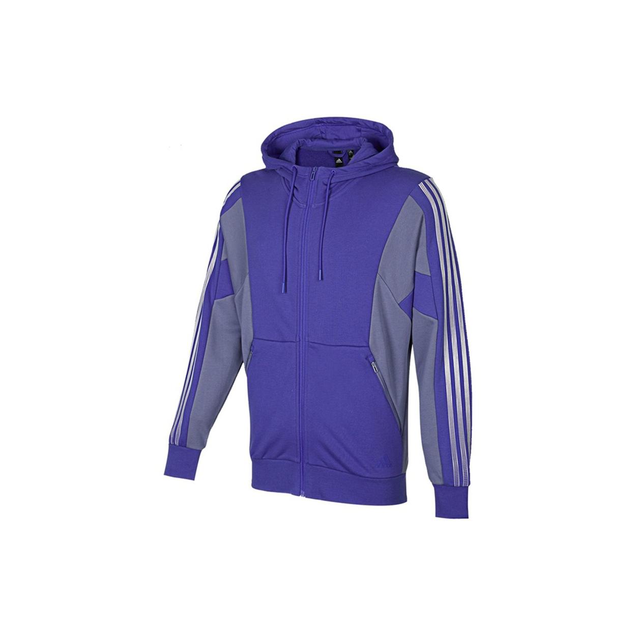 Мужская куртка Adidas Block Темно-фиолетовая H40198 L