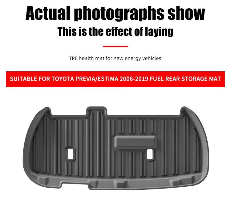 Toyota Previa/Estima Rear Trunk Mat (2006-2019)