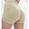 Fitness Shorts For Women With Peach Buttocks And A Wrinkled Three Part Yoga Pants. Hip Lifting Exercise Shorts For Women
