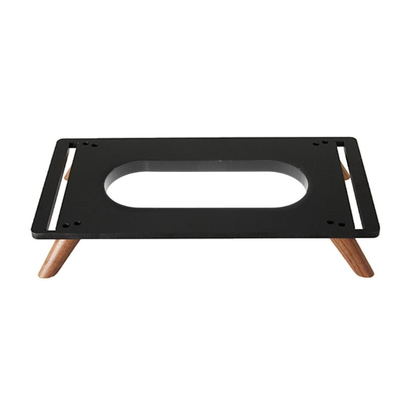 Speakers Holder, Gloss Acrylic Desktop Accessory with Vibration Damping for Authentics 200 300 500 Speakers