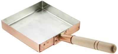 TKG Egg Frying Frying Pan 18cm Excellent Heat Conduction Heats Eggs Evenly and Makes Them Fluffy and Delicious For Use with Gas Fires Width