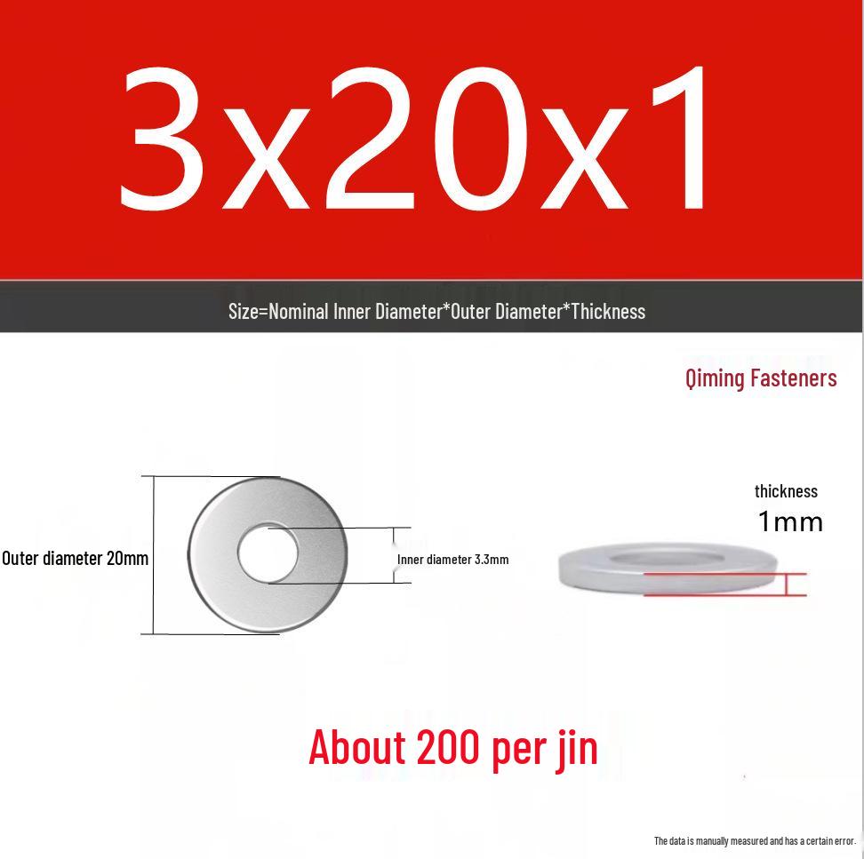 4.8 Grade Galvanized Iron Flat Washer M3-M40 Oversized Metal Screw Gasket Washer