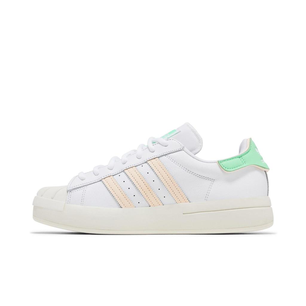 adidas Womens Superstar Ayoon 'White Green' (women's sizes) Footwear White / / Night Sky Skate Shoes GW9587