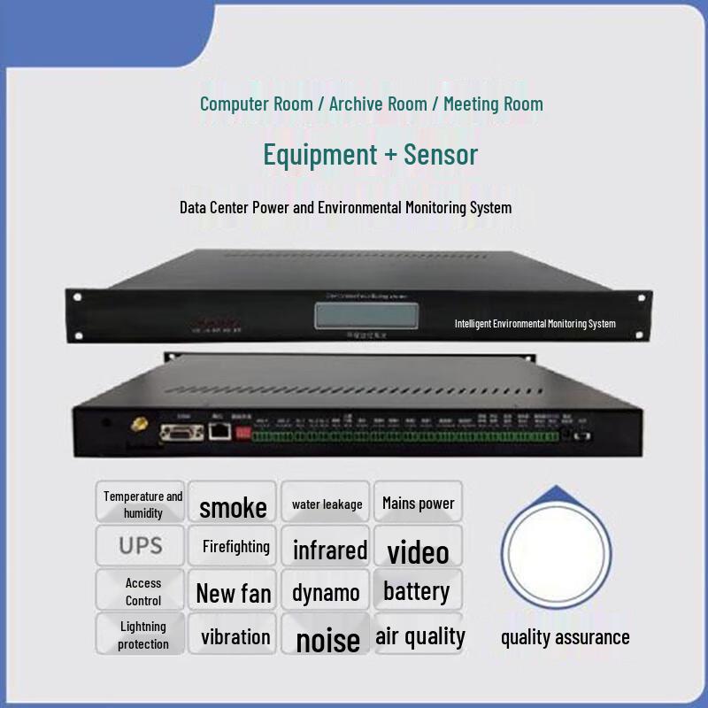 

Integrated Server Room Environmental & Surveillance System