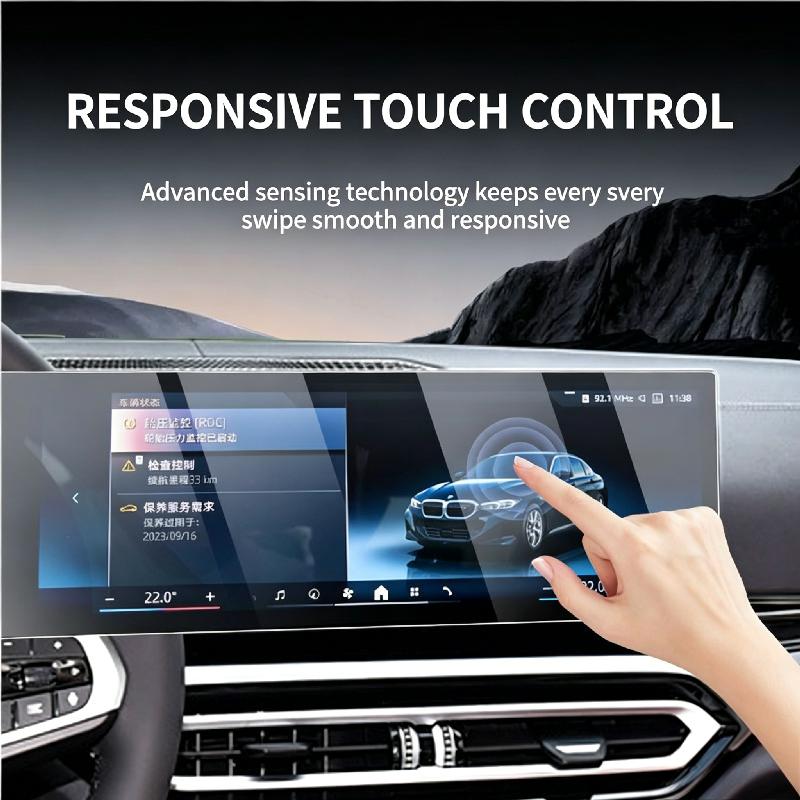 For 25-26 BYD Sea Lion 07 DM-i Center Console Navigation Screen Full Glass Tempered Film Car Display Screen Protective Film