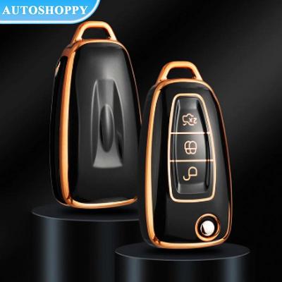 Vysoce kvalitní kryt pouzdra na klíče od auta Shell pro Ford Focus 2 3 MK3 ST RS Ecosport Kuga Escape Fiesta Fold C-Max S-Max Příslušenství Mondeo