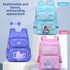 Kids School Backpack Cartoon Dinosaur Oxford Fabric Lightweight Dual Shoulder For Elementary Students