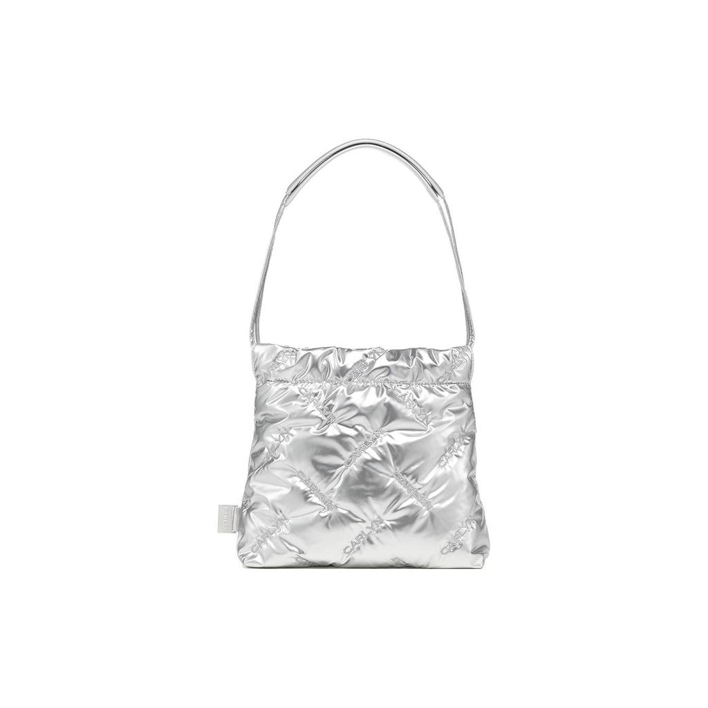 New CARLYN PU Handbag, Shoulder Bag Women's Silver H73305010S