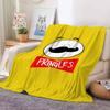 Modischer Aufdruck P pringleS Decke Für Sofa Büro Bett Flugzeug Reisen Schlafen Lesen Entspannen Camping Weich Und Warm