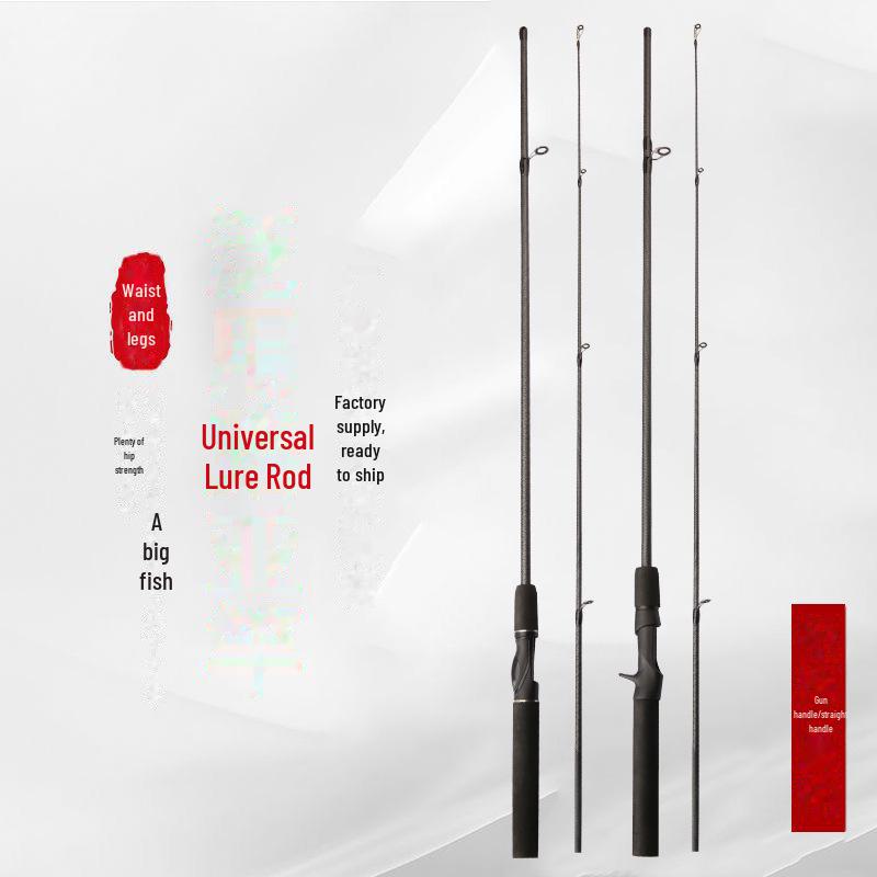 Luya Sea Fishing Rod - ML Gun & Straight Handle for Blackfish & Horse Mouth, Long-Distance Casting
