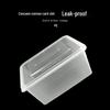 Jinmei Hewang 3800ml Rectangular Disposable Food Containers with Lids, 60 Sets