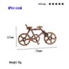 Intelligence Puzzle Zinc Alloy Disentanglement Rings - Unlock Nine Linked Rings Kongming Luban Lock Educational Toy