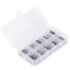 600PCS Stainless Steel Countersunk Hex Socket Bolts Hex Nuts Washers Assortment Set