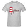 Donor Day Give Blood Help To Save A Life Shirt Tshirt Tee Best Cotton Splicing Hot Selling
