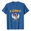 F-CAW-F Women's Casual Letter Print Short-sleeved Top T-shirt
