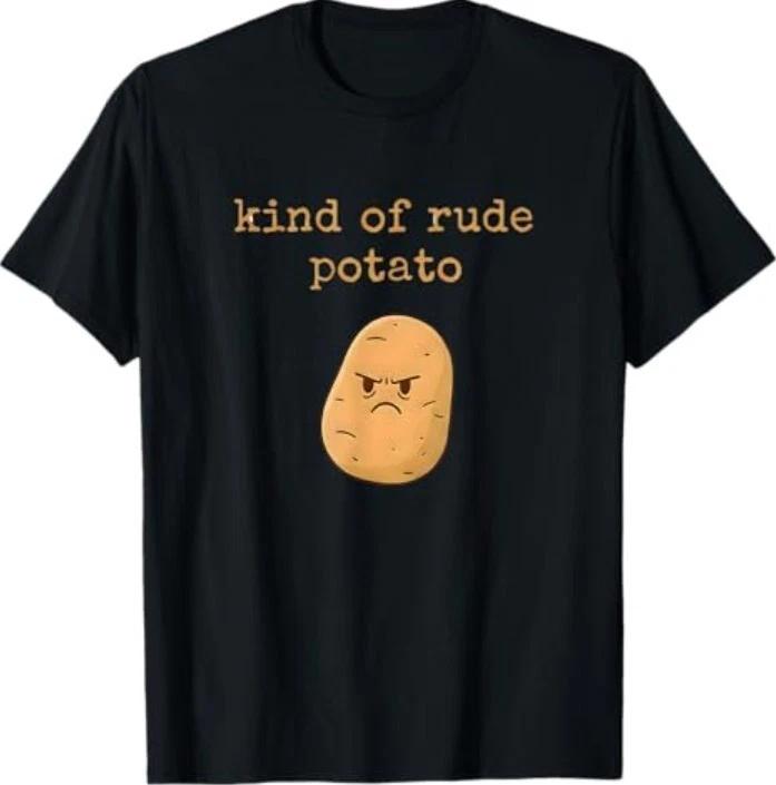Sweet Potato Kind of Rude Potato Matching Fall Family T-Shirt 4XL