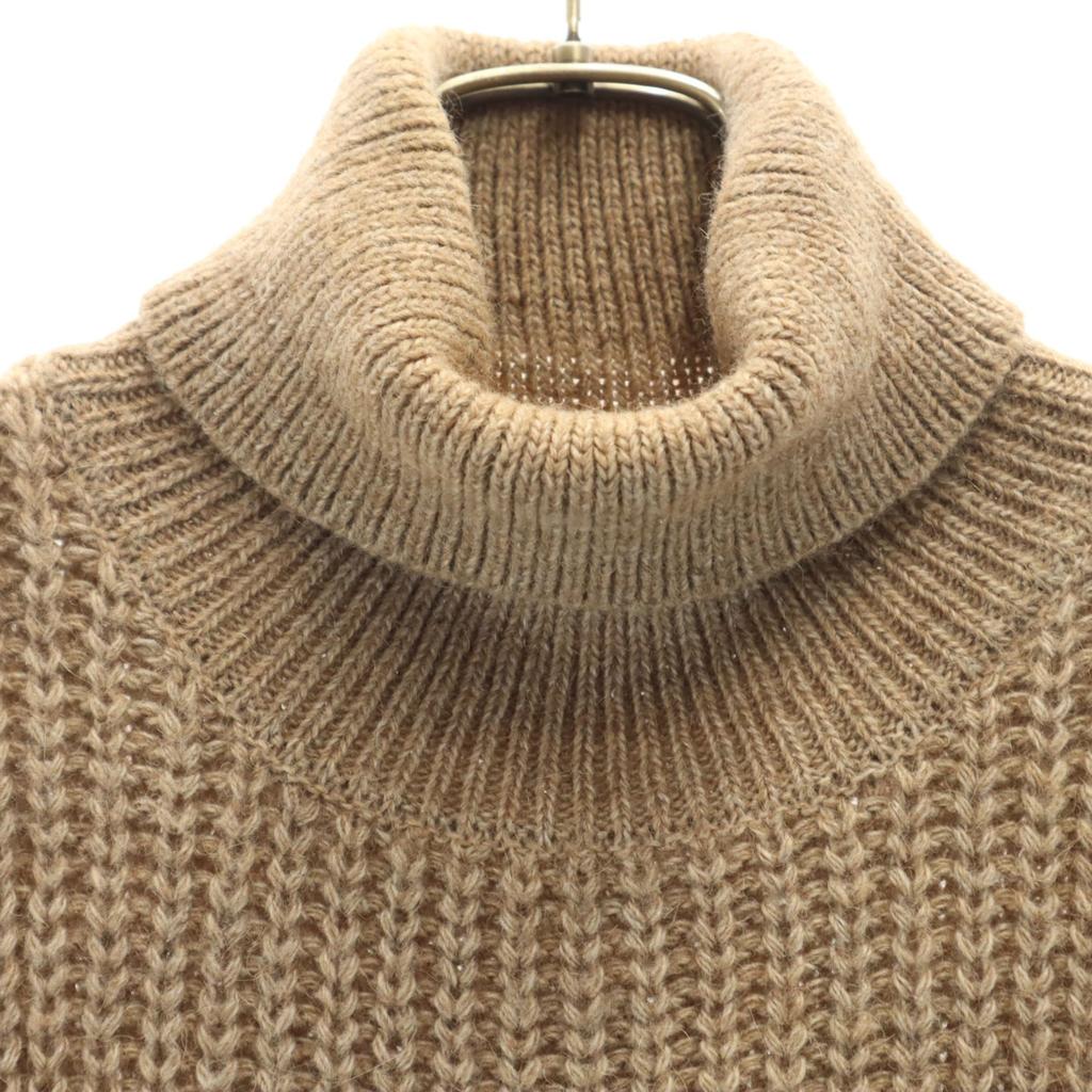 niko and... No sleeve turtleneck knit Ash brown Women Used