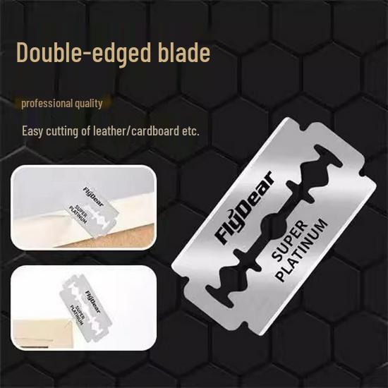 

Предложение для новичков: Получите 50 двухсторонних лезвий для ручного бритья! Double-Sided Blades [50-pack]