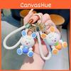 Charming Blueberry Bunny Resin Keychain Perfect Bag Pendant Gift For Loved Ones