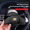 Auto Leder Brillenetui Sonnenbrillenbox Innenaufbewahrung Für Chevrolet Spark Captiva Cruze Malibu Equinox Trax Camaro Blazer