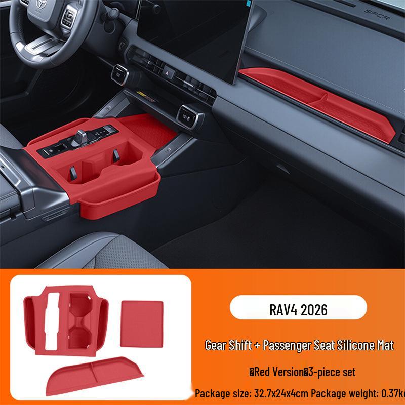 Toyota RAV4 Silicone Storage Mat Set - 4 Piece Organizer