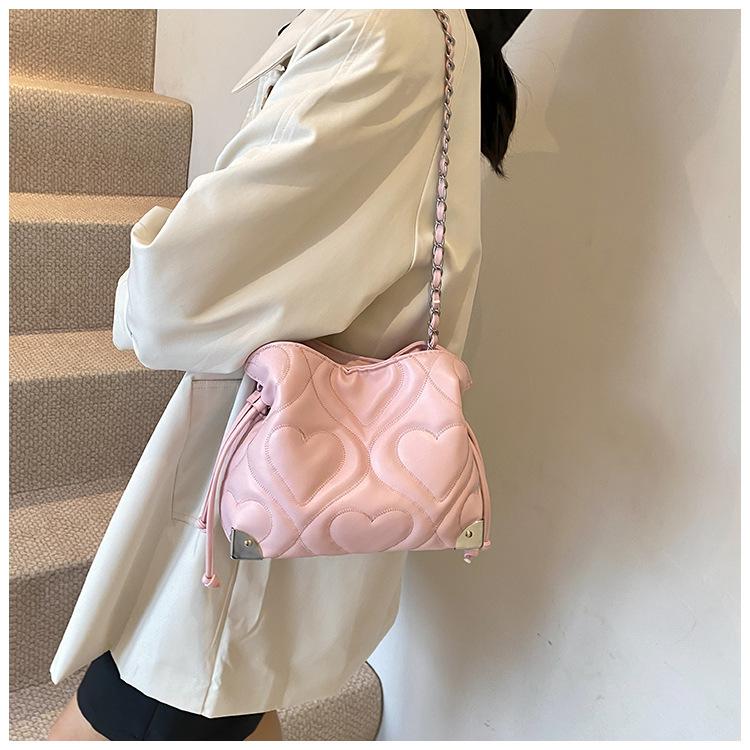 Eimerbeutel für Herbst- und Wintermode, Retro-Diamant, Nischen-einfache Wahl.