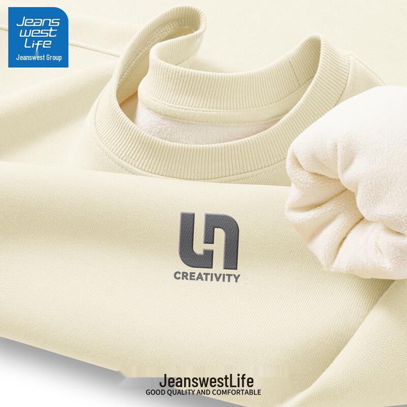 

JEANSWEST LIFE Men s Fleece Lined Sweatshirt 3XL