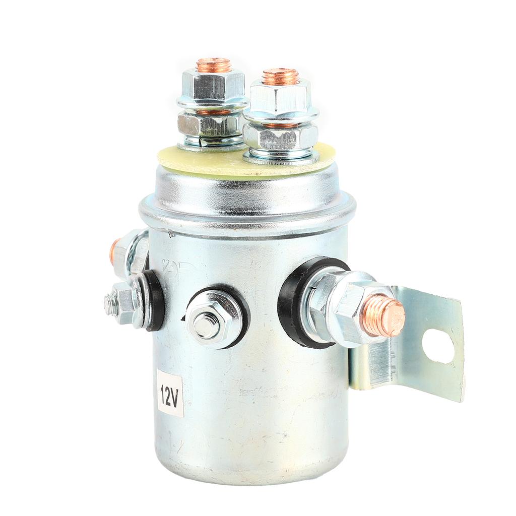 12V 200A Relay Switch Winch Contactor Solenoid Normally Open Contacts Universal for ATV UTV