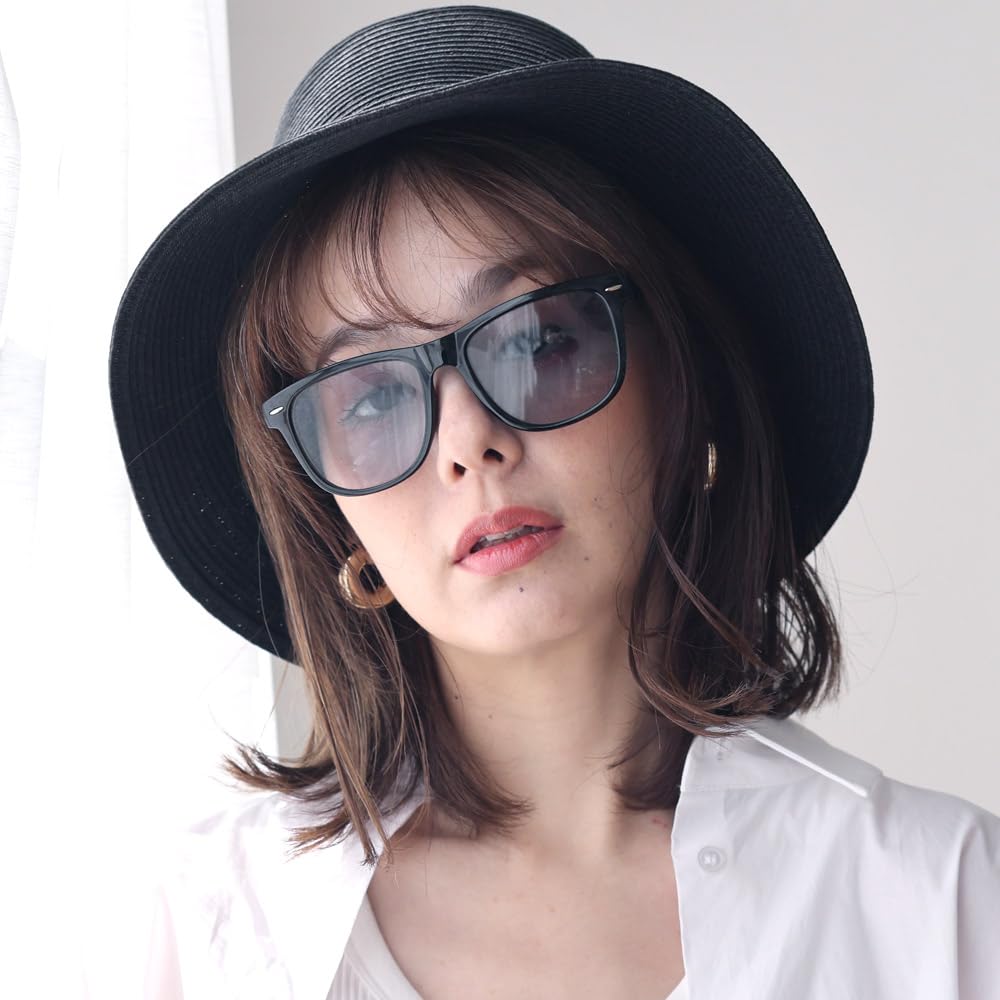 FashionBerry Black x Light Smoke and Wellington UV Sports Sunglasses for and 7. Sunglasses, Men's Women's Style, Unisex, Stylish, Protection,