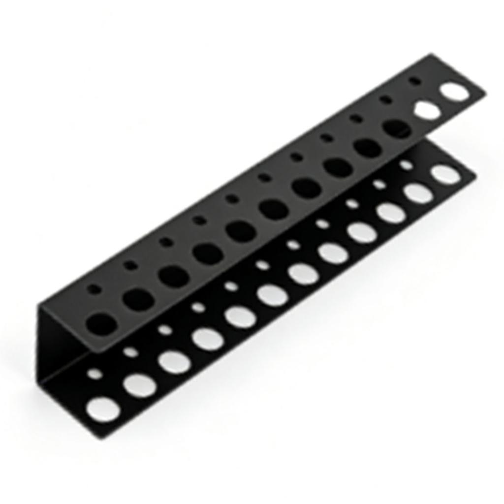 Screwdriver Holder Heavy Duty Wall Mount Storage Rack Organizer for Workshop Shed Garage Home Black