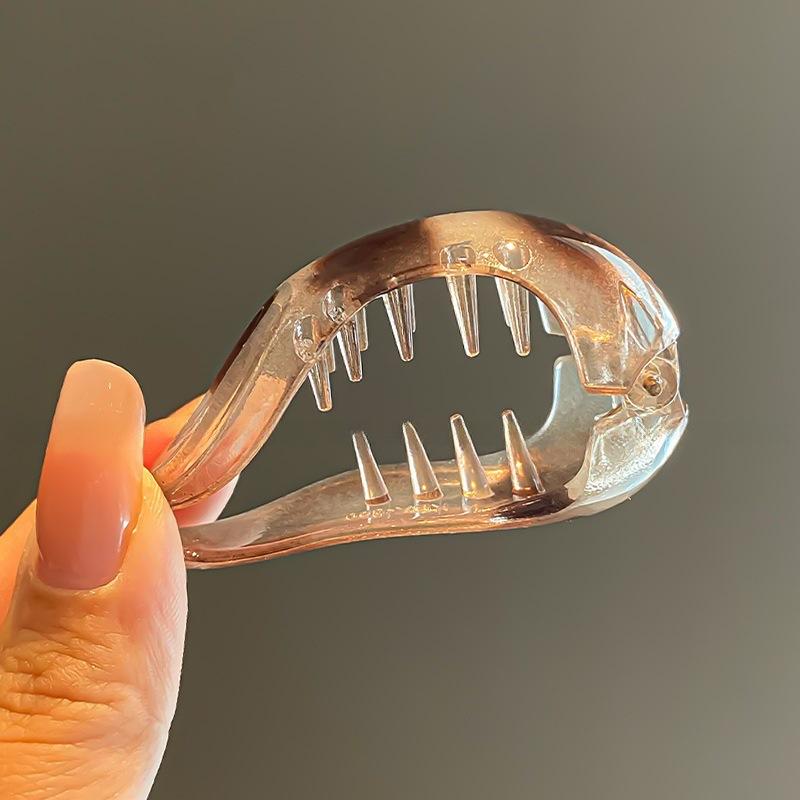 Acetate Banana Clip Twist Clip Korean New Ponytail Clip Simple Large Non-slip Hairpin Headwear Girls Women Hair Accessories