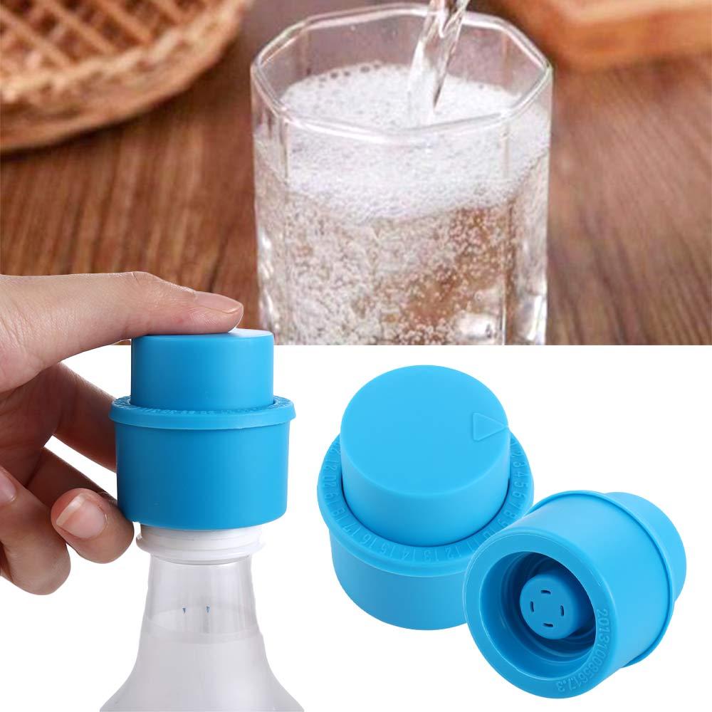 Vacuum Carbonated Sealer Cola Bottle Pump Caps Soda Pressure Cap Bottle Top Stopper Saver Lid