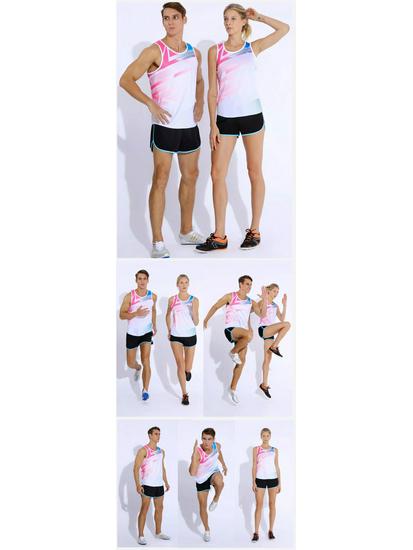 Unisex Sleeveless Summer Marathon Tracksuit for Running and Sports Competition