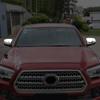 2P Side Door Mirror Covers Shell Cap Trim For Toyota Tacoma 2016- ABS Chrome