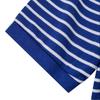 Nike Blue And White Striped Versatile Comfortable Short Sleeve Knit Top Men Tops 727690-455