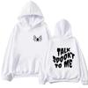 Talk Spooky To Me Halloween Spooky Hoodie Women and Man Printing Spring and Summer Halloween Party Casual Long Sleeve